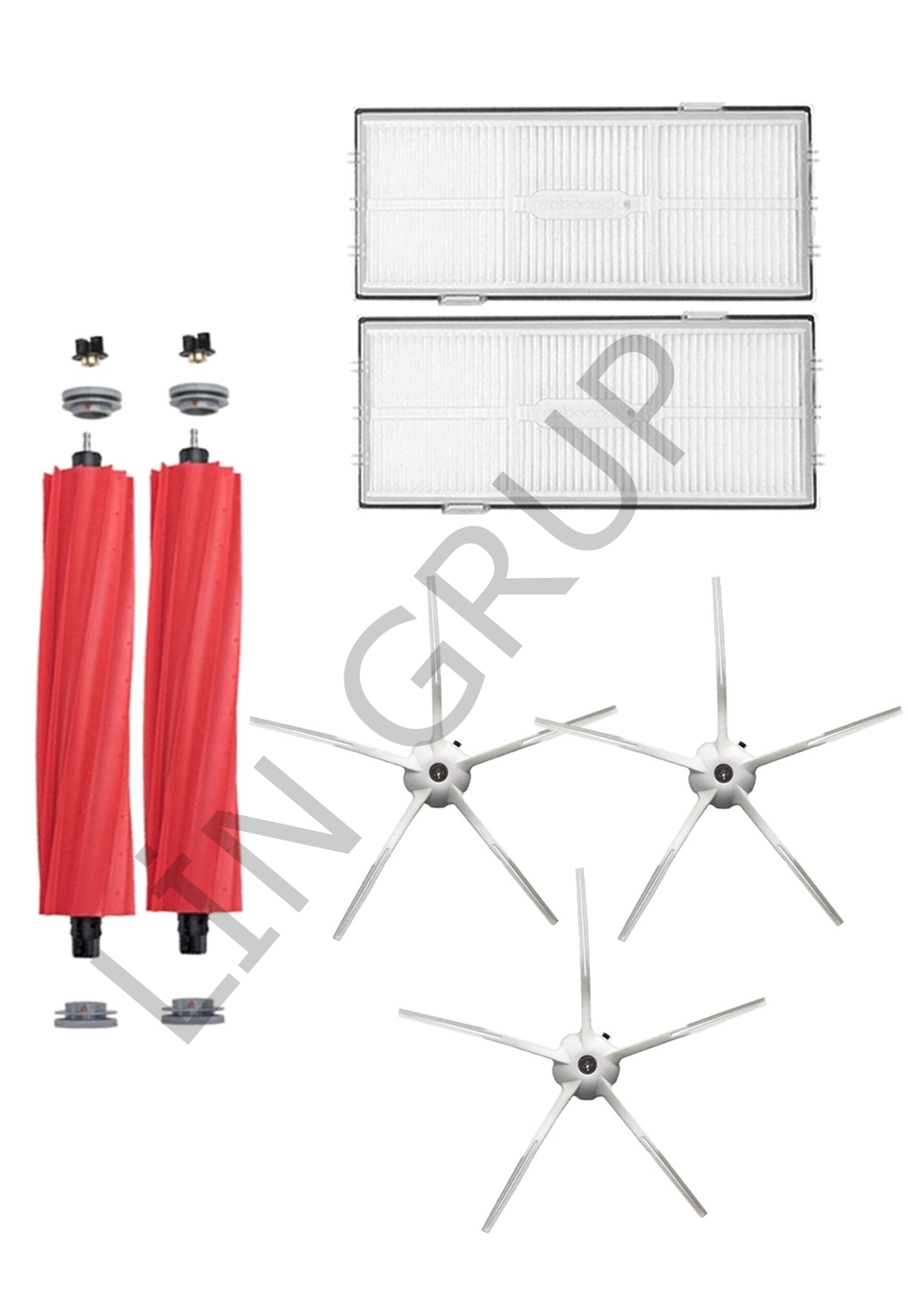 Roborock S7 Pro Ultra Robot Süpürge Uyumlu 7'li Yedek Parça Seti