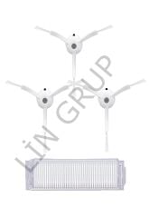 Xiaomi Vacuum Mop 2 Pro (MJST1SHW) Robot Süpürge Uyumlu 4'lü Yedek Parça Seti