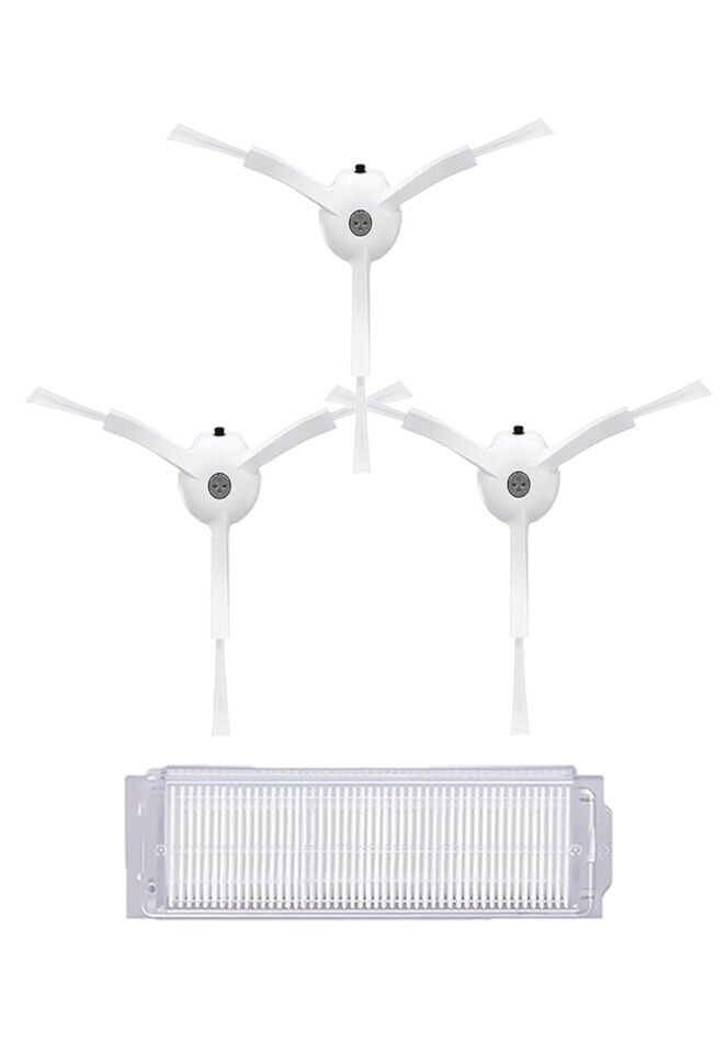Xiaomi Vacuum Mop 2 Pro (MJST1SHW) Robot Süpürge Uyumlu 4'lü Yedek Parça Seti