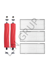 Roborock G10 Robot Süpürge Uyumlu 5'li Yedek Parça Seti