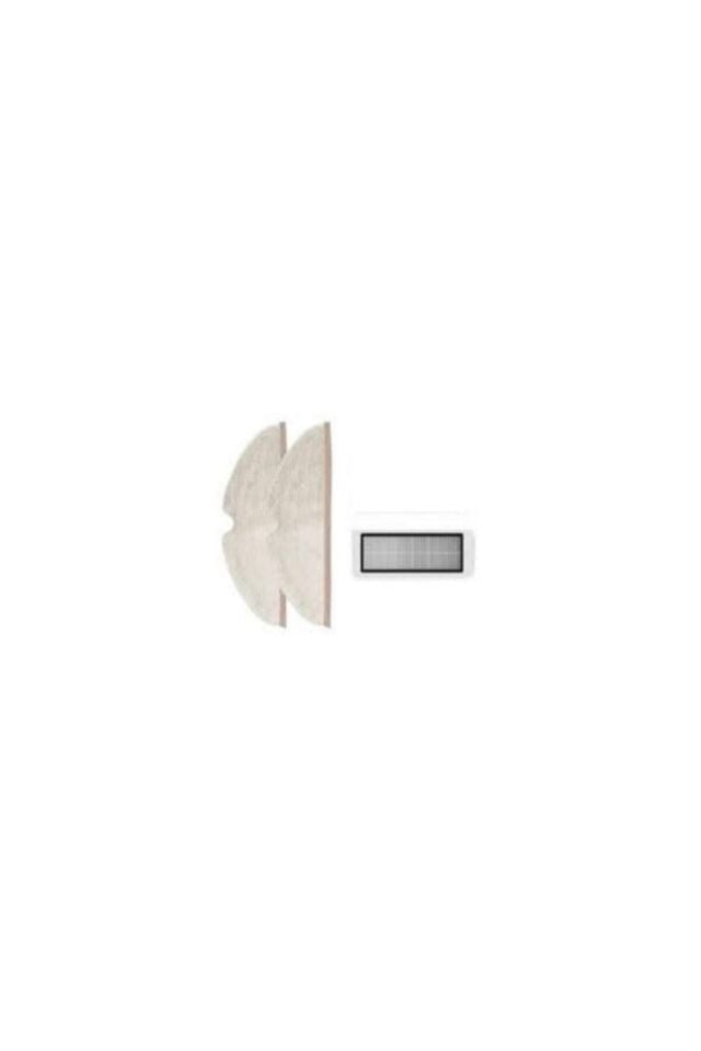 S5-s50-s55-s6-s6 Pure-s5 Max Aksesuar Seti: 2 Tam Yüzeyli Fiber Mop Bezi - 1 Hepa Filtre