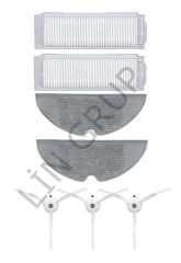 Xiaomi Vacuum Mop 2 Pro (MJST1SHW) Robot Süpürge Uyumlu 7'li Yedek Parça Seti