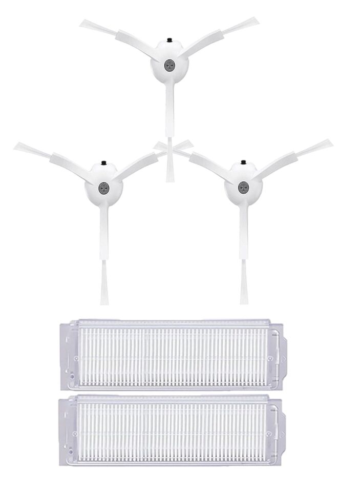 Xiaomi Vacuum Mop 2 Pro (MJST1SHW) Robot Süpürge Uyumlu 5'li Yedek Parça Seti