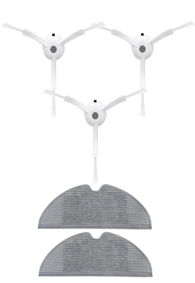 Xiaomi Vacuum Mop 2 Pro (MJST1SHW) Robot Süpürge Uyumlu 5'li Yedek Parça Seti
