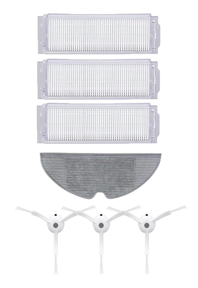 Xiaomi Vacuum Mop 2 Pro (MJST1SHW) Robot Süpürge Uyumlu 7'li Yedek Parça Seti
