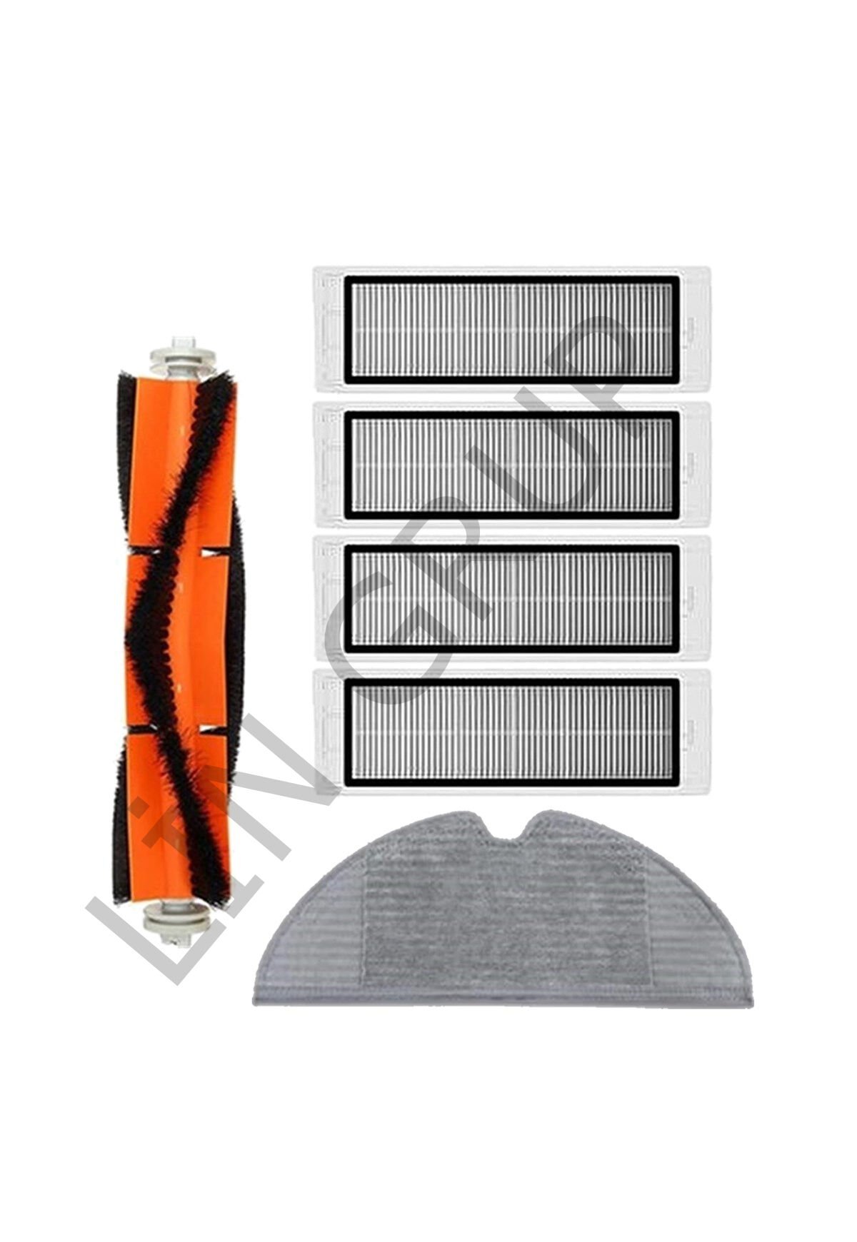 Xiaomi Vacuum Mop 2 (STYTJ03ZHM) Robot Süpürge Uyumlu 6'lı Yedek Parça Seti