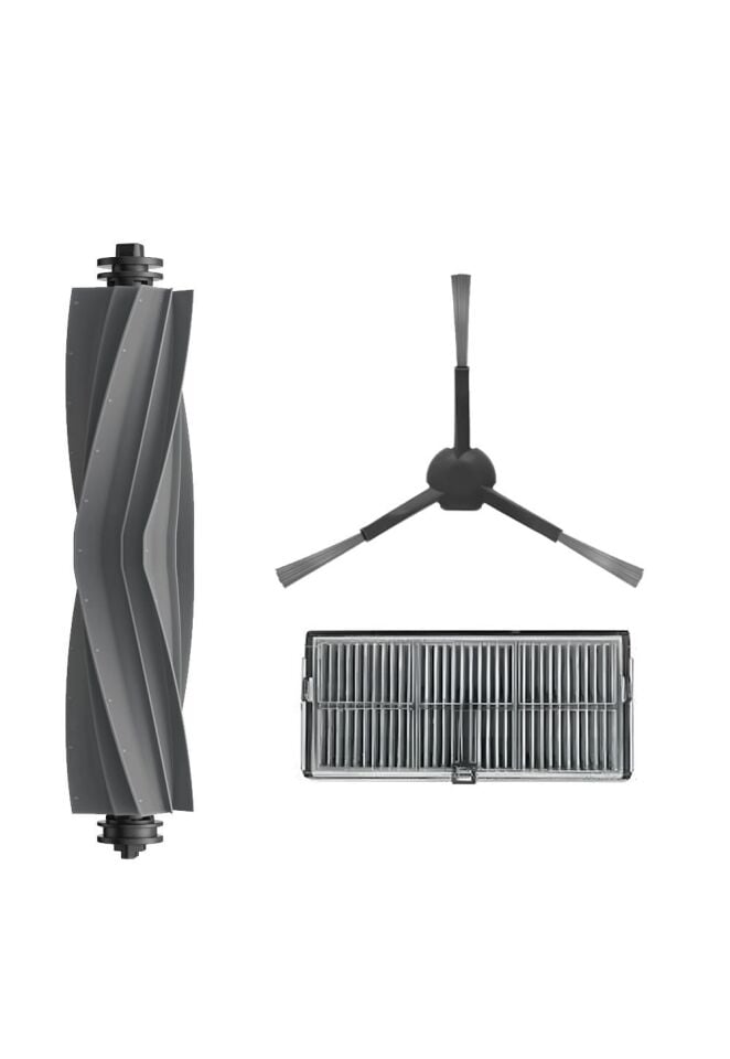 Dreame X40 Master (RLX73CE) Robot Süpürge Uyumlu 3'lü Yedek Parça Seti