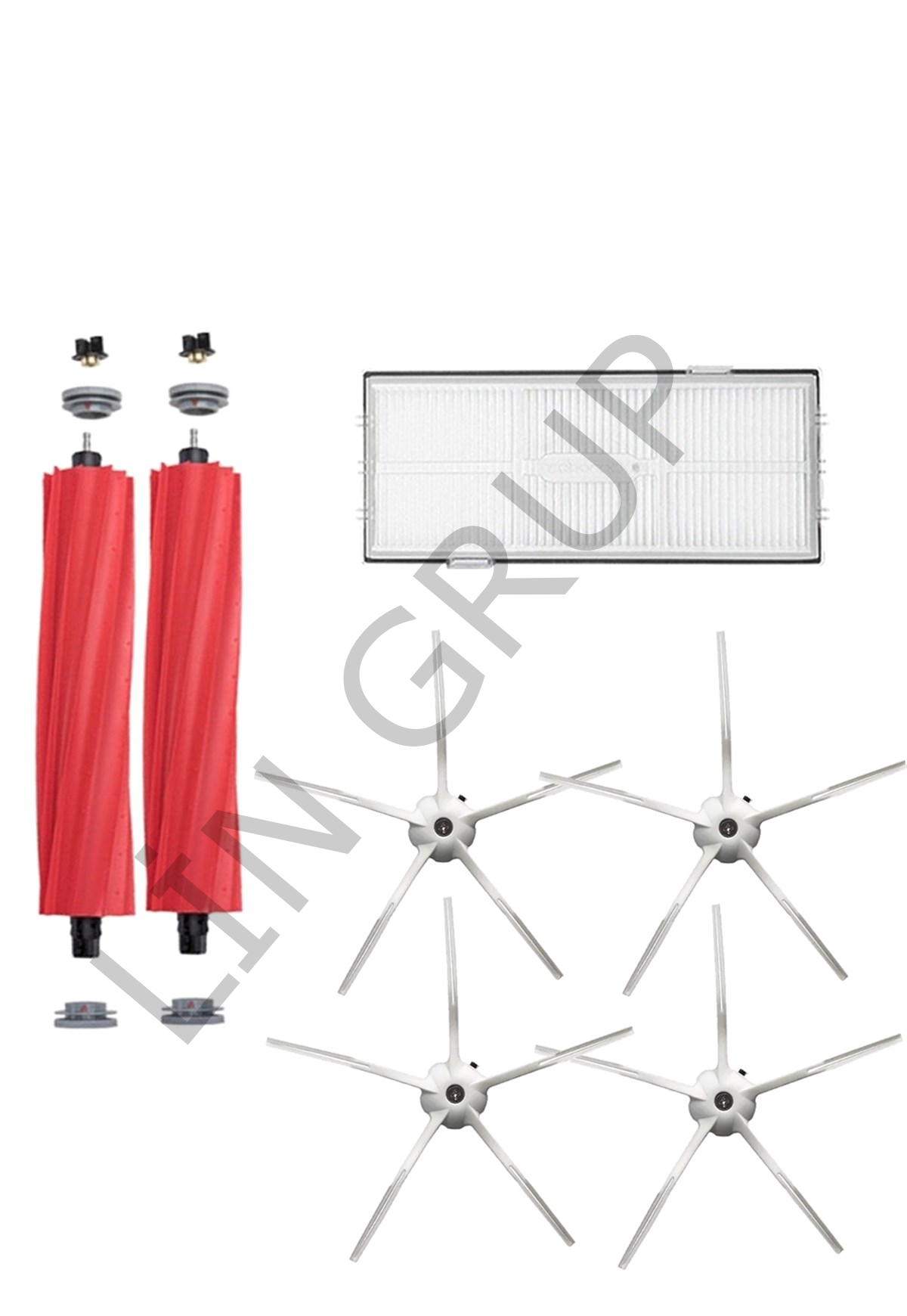 Roborock G10 Robot Süpürge Uyumlu 7'li Yedek Parça Seti