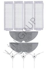 Xiaomi Vacuum Mop 2 Pro (MJST1SHW) Robot Süpürge Uyumlu 9'lu Yedek Parça Seti