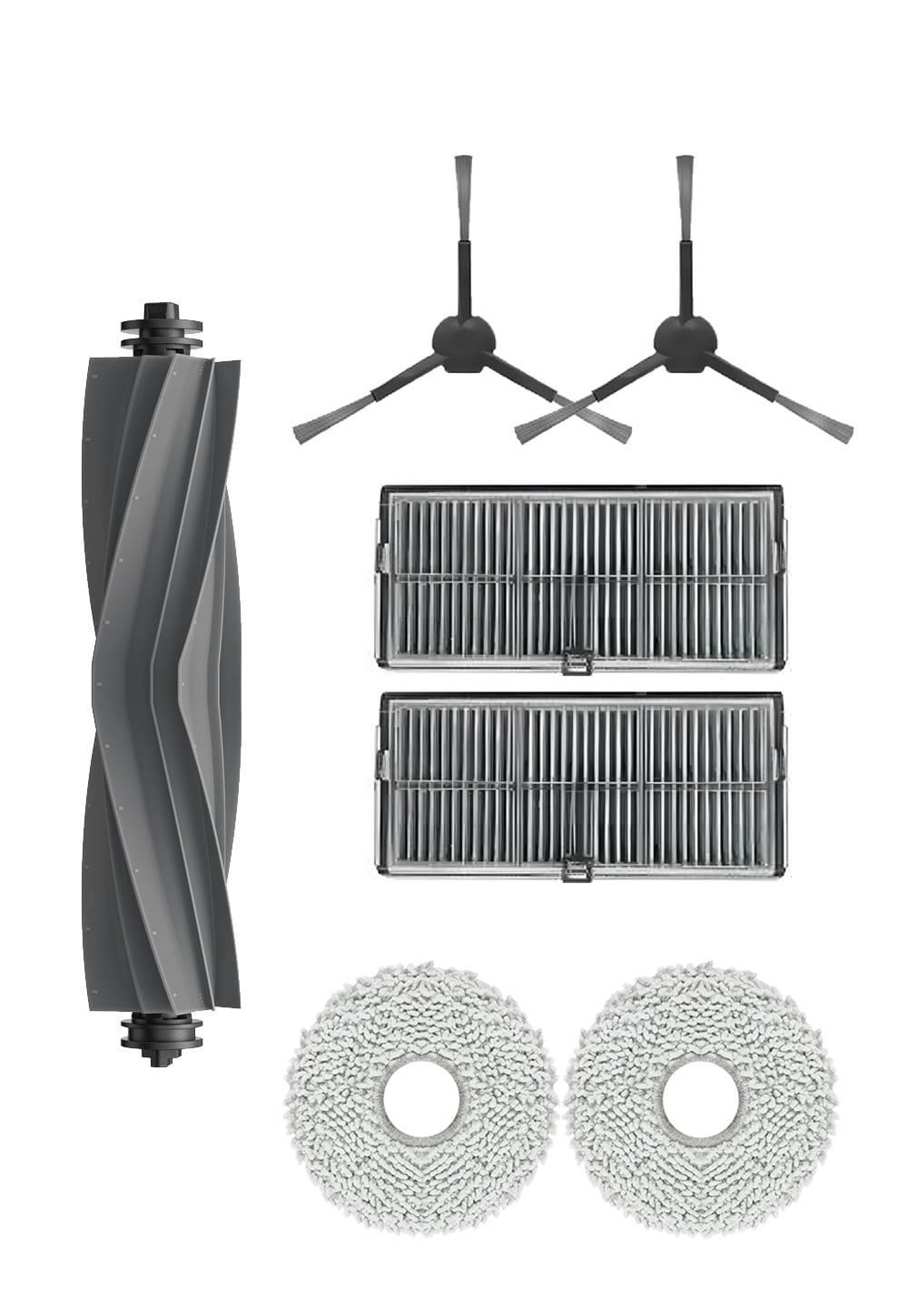 Dreame X40 Master (RLX73CE) Robot Süpürge Uyumlu 7'li Yedek Parça Seti