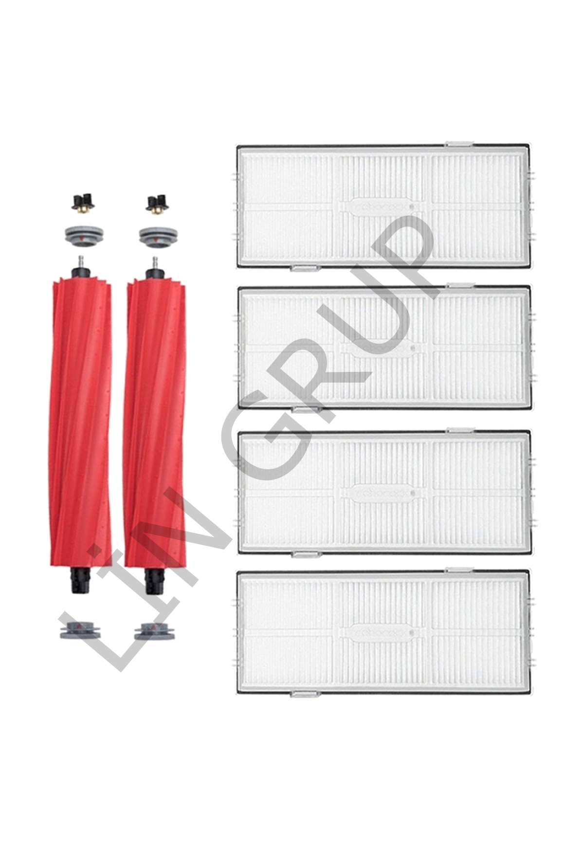 Roborock S7 Pro Ultra Robot Süpürge Uyumlu 6'lı Yedek Parça Seti