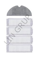 Xiaomi Vacuum Mop 2 Pro (MJST1SHW) Robot Süpürge Uyumlu 5'li Yedek Parça Seti