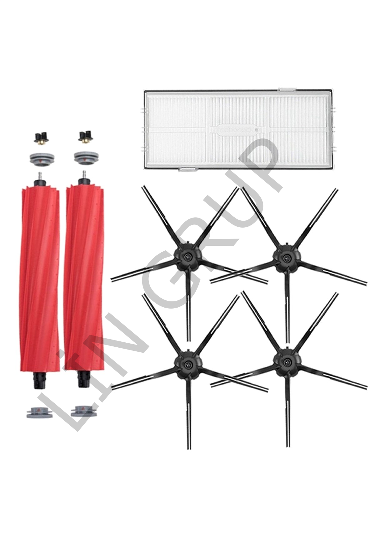 Roborock G10 Robot Süpürge Uyumlu 7'li Yedek Parça Seti