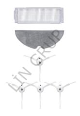 Xiaomi Vacuum Mop 2 Pro (MJST1SHW) Robot Süpürge Uyumlu 6'lı Yedek Parça Seti
