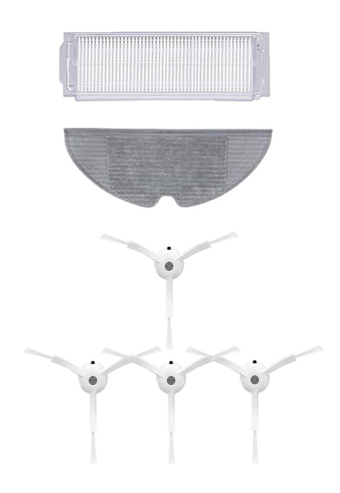 Xiaomi Vacuum Mop 2 Pro (MJST1SHW) Robot Süpürge Uyumlu 6'lı Yedek Parça Seti