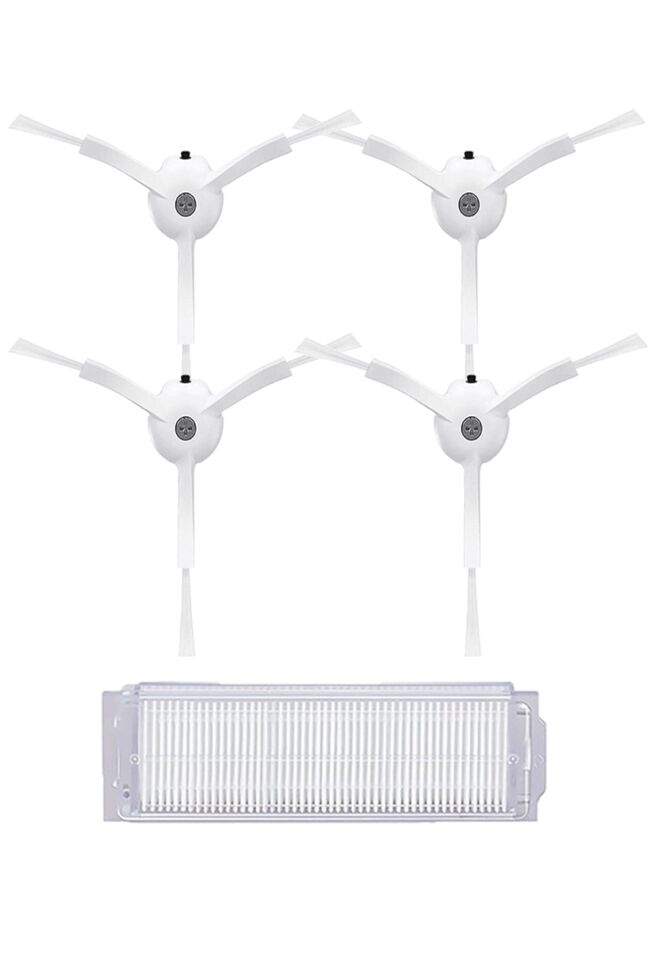 Xiaomi Vacuum Mop 2 Pro (MJST1SHW) Robot  Süpürge Uyumlu 5'li Yedek Parça Seti