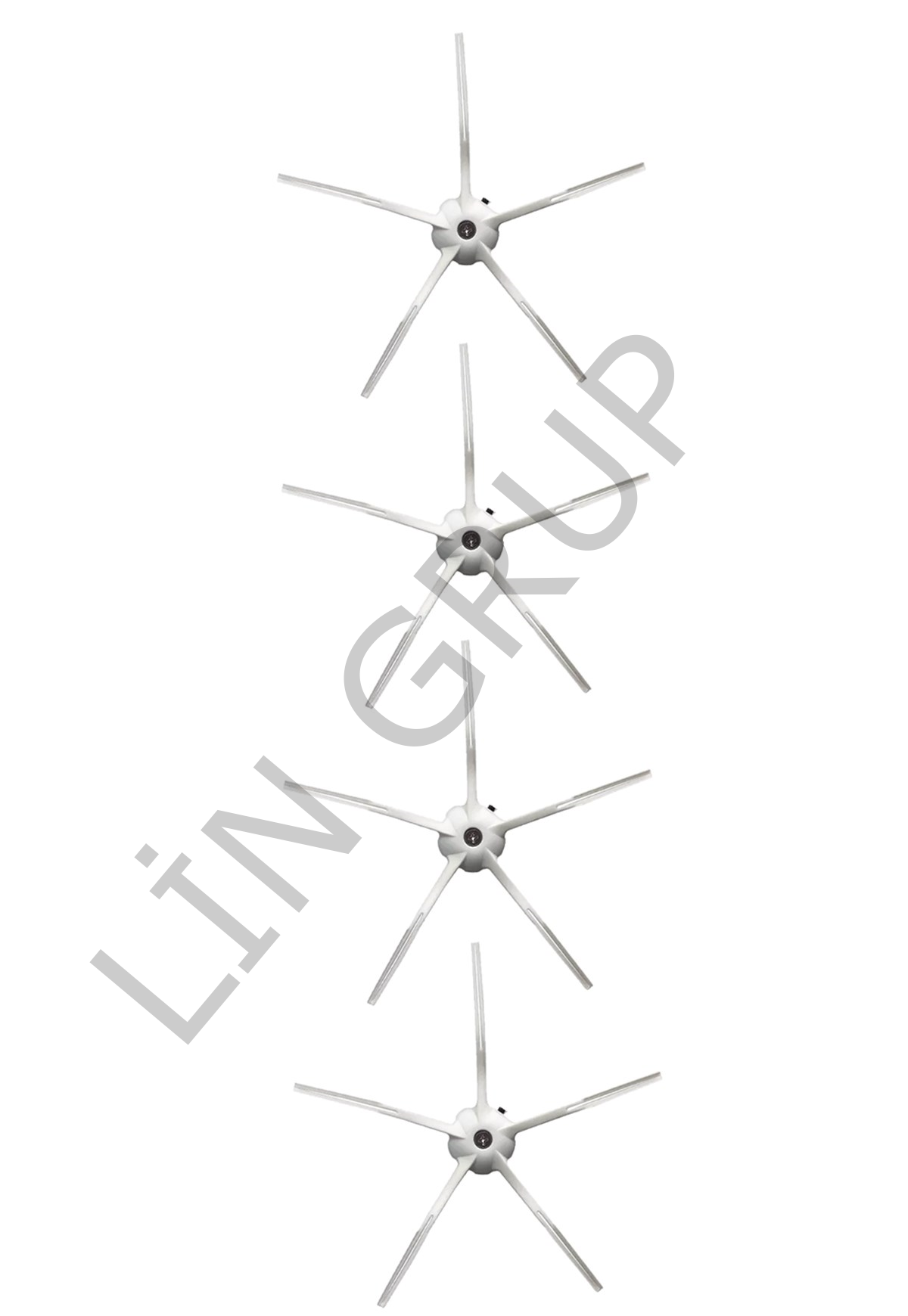 Roborock G10 Robot Süpürge Uyumlu 4'lü Yan Fırça Seti