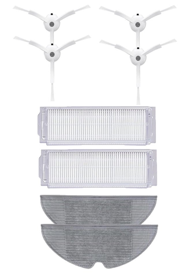 Xiaomi Vacuum Mop 2 Pro (MJST1SHW) Robot  Süpürge Uyumlu 8'li Yedek Parça Seti