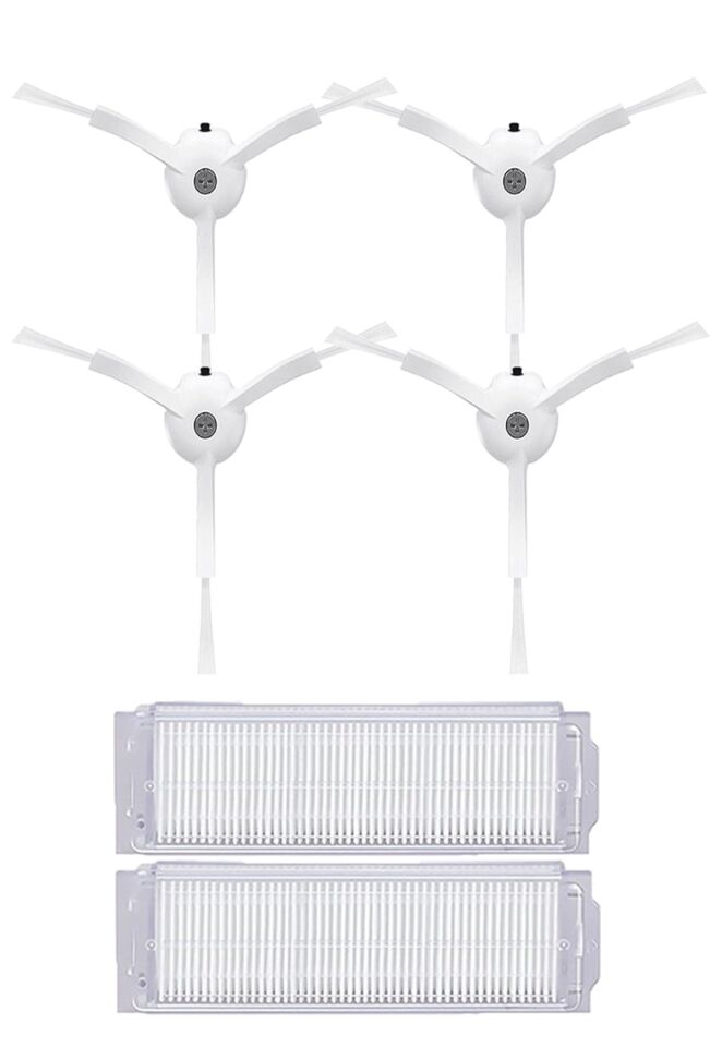 Xiaomi Vacuum Mop 2 Pro (MJST1SHW) Robot Süpürge Uyumlu 6'lı Yedek Parça Seti
