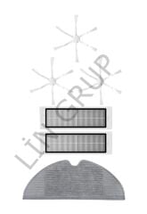 Xiaomi Vacuum Mop 2 (STYTJ03ZHM) Robot Süpürge Uyumlu 6'lı Yedek Parça Seti