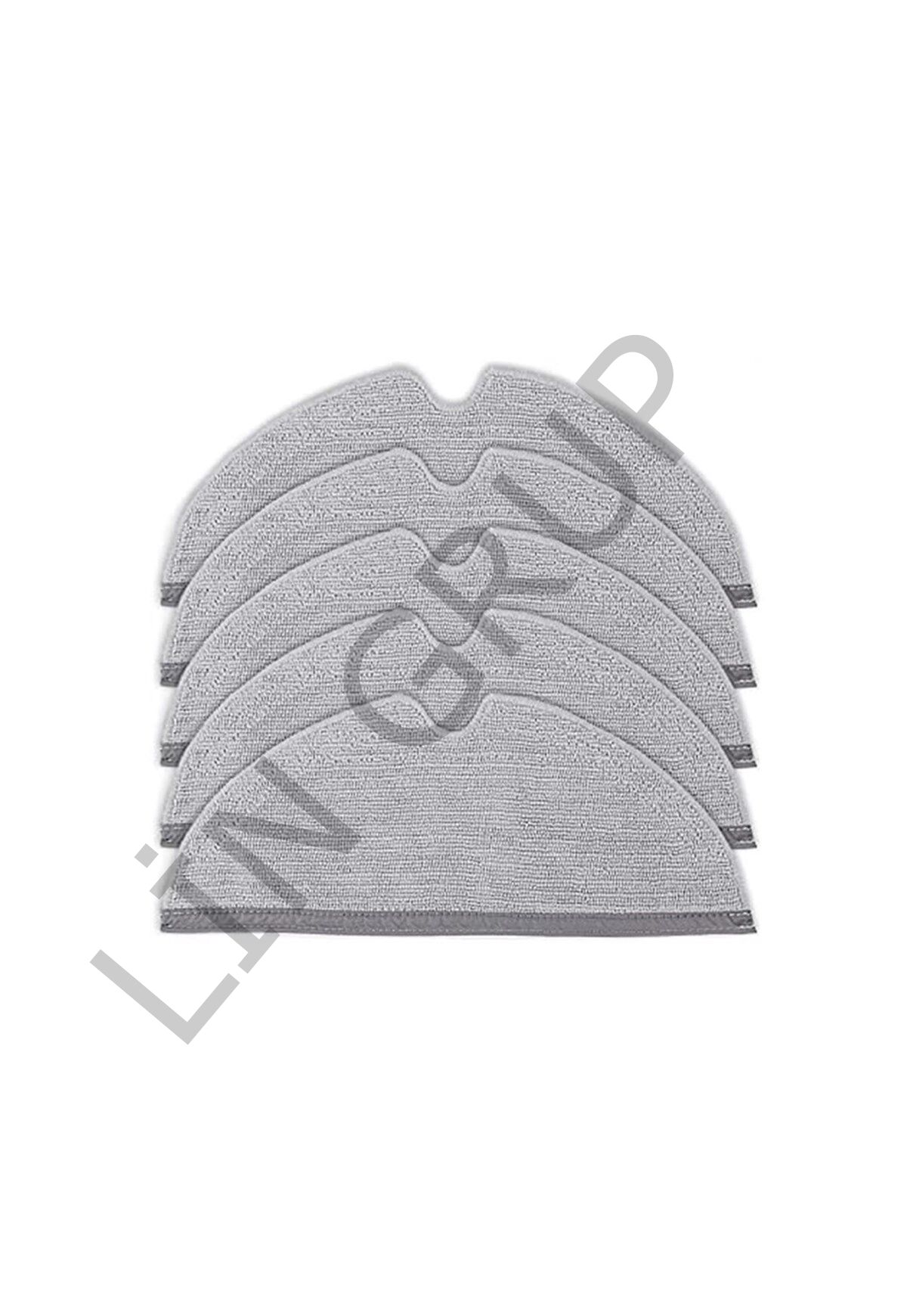 Roborock S6 MAX V Robot Süpürge Uyumlu 5'li Mop Bezi