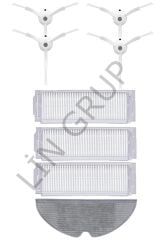 Xiaomi Vacuum Mop 2 Pro (MJST1SHW) Robot Süpürge Uyumlu 8'li Yedek Parça Seti