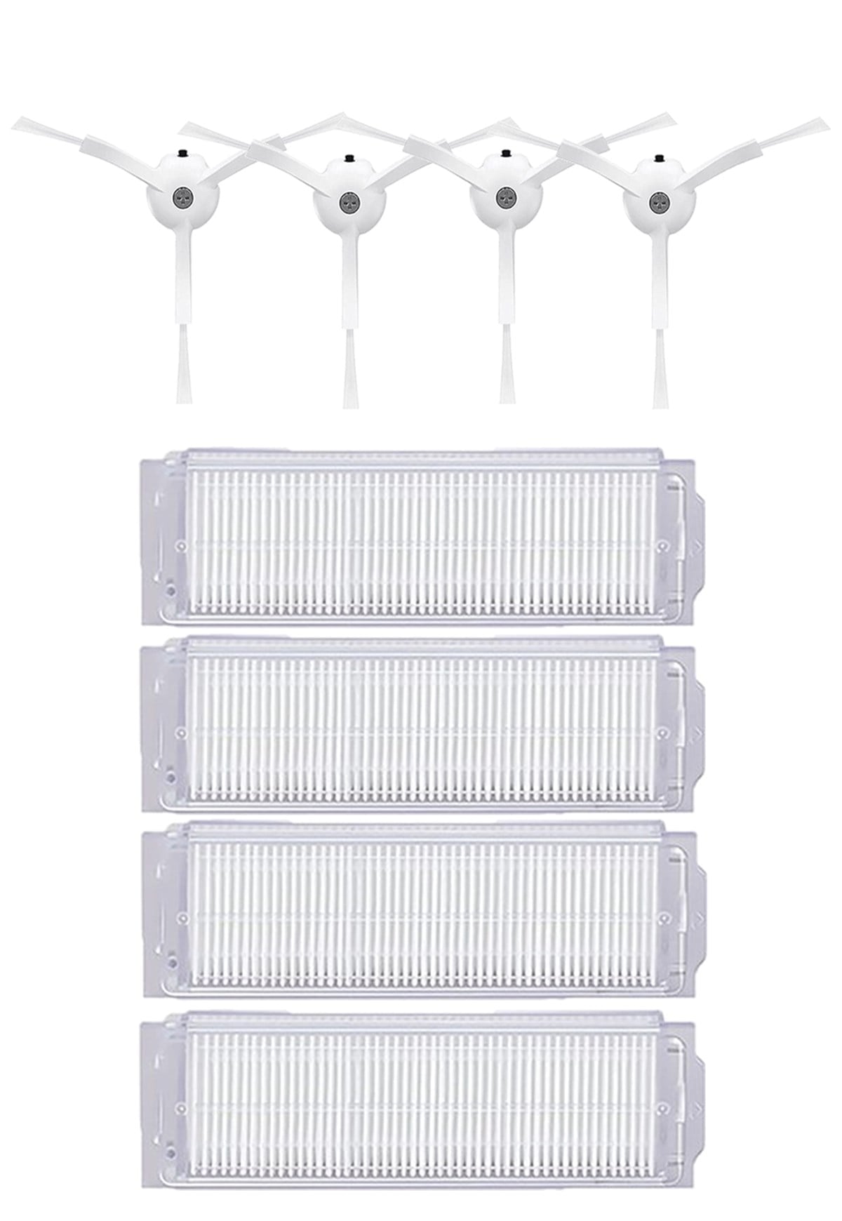 Xiaomi Vacuum Mop 2 Pro (MJST1SHW) Robot  Süpürge Uyumlu 8'li Yedek Parça Seti
