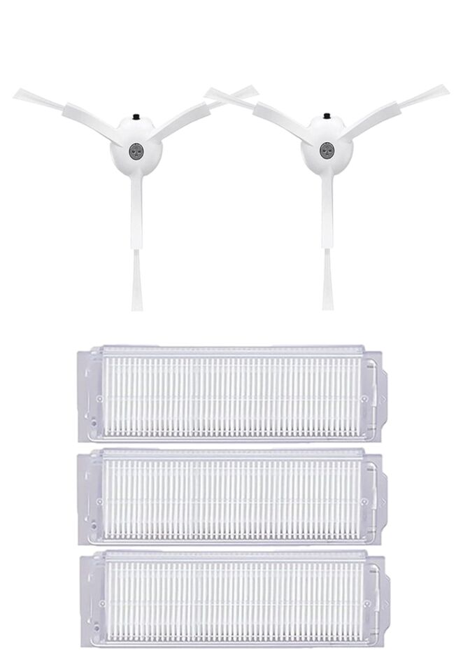 Xiaomi Vacuum Mop 2 Pro (MJST1SHW) Robot Süpürge Uyumlu 5'li Yedek Parça Seti