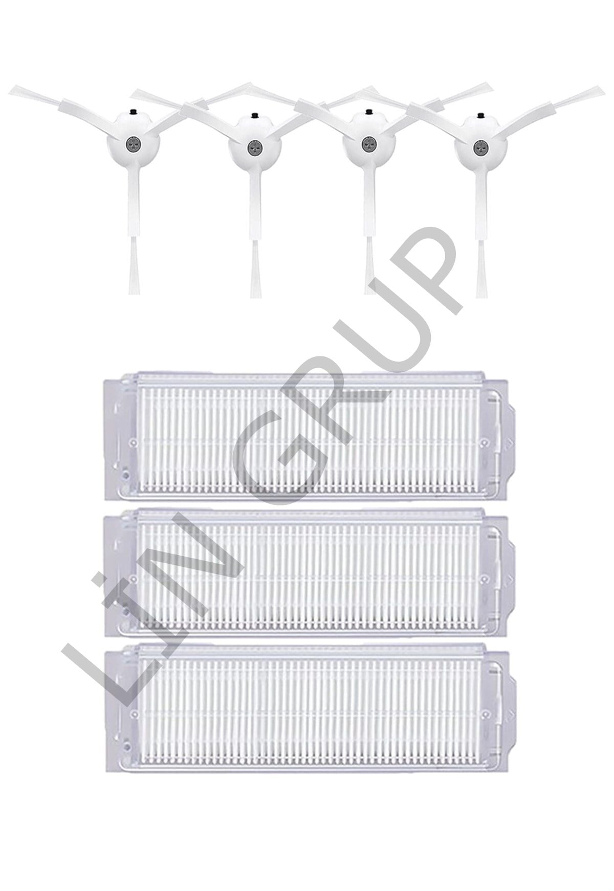 Xiaomi Vacuum Mop 2 Pro (MJST1SHW) Robot Süpürge Uyumlu 7'li Yedek Parça Seti