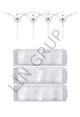 Xiaomi Vacuum Mop 2 Pro (MJST1SHW) Robot Süpürge Uyumlu 7'li Yedek Parça Seti