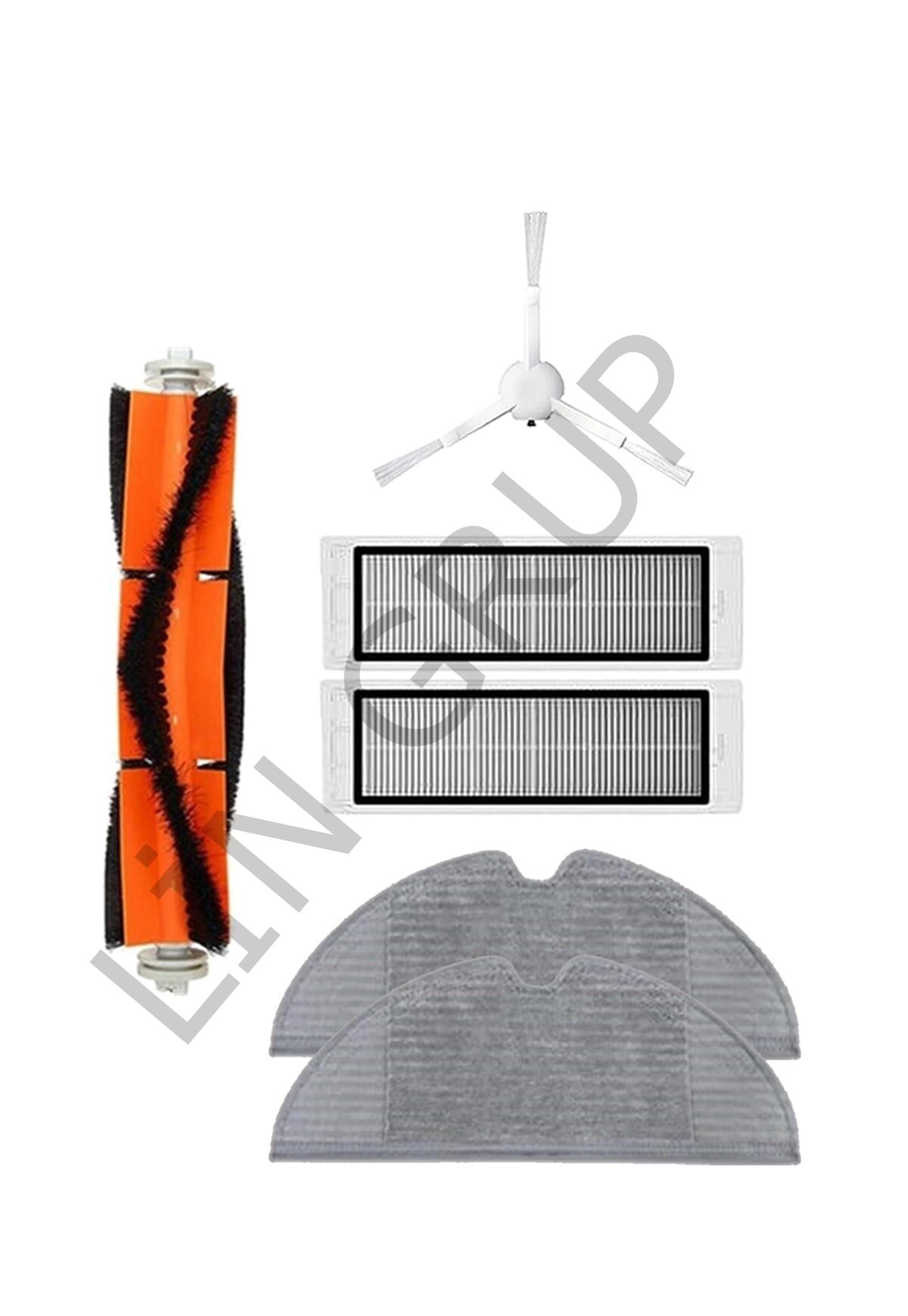 Xiaomi Vacuum Mop 2 (STYTJ03ZHM) Robot Süpürge Uyumlu 6'lı Yedek Parça Seti