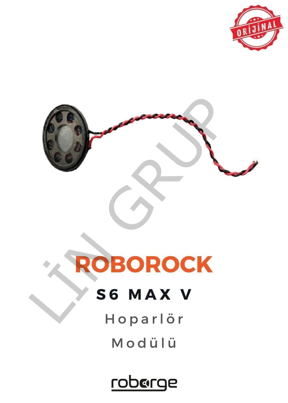 Roborock S6 Max V Robot Süpürge Uyumlu Hoparlör Modülü - Orijinal Ürün