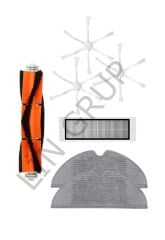 Xiaomi Vacuum Mop 2 (STYTJ03ZHM) Robot Süpürge Uyumlu 7'li Yedek Parça Seti