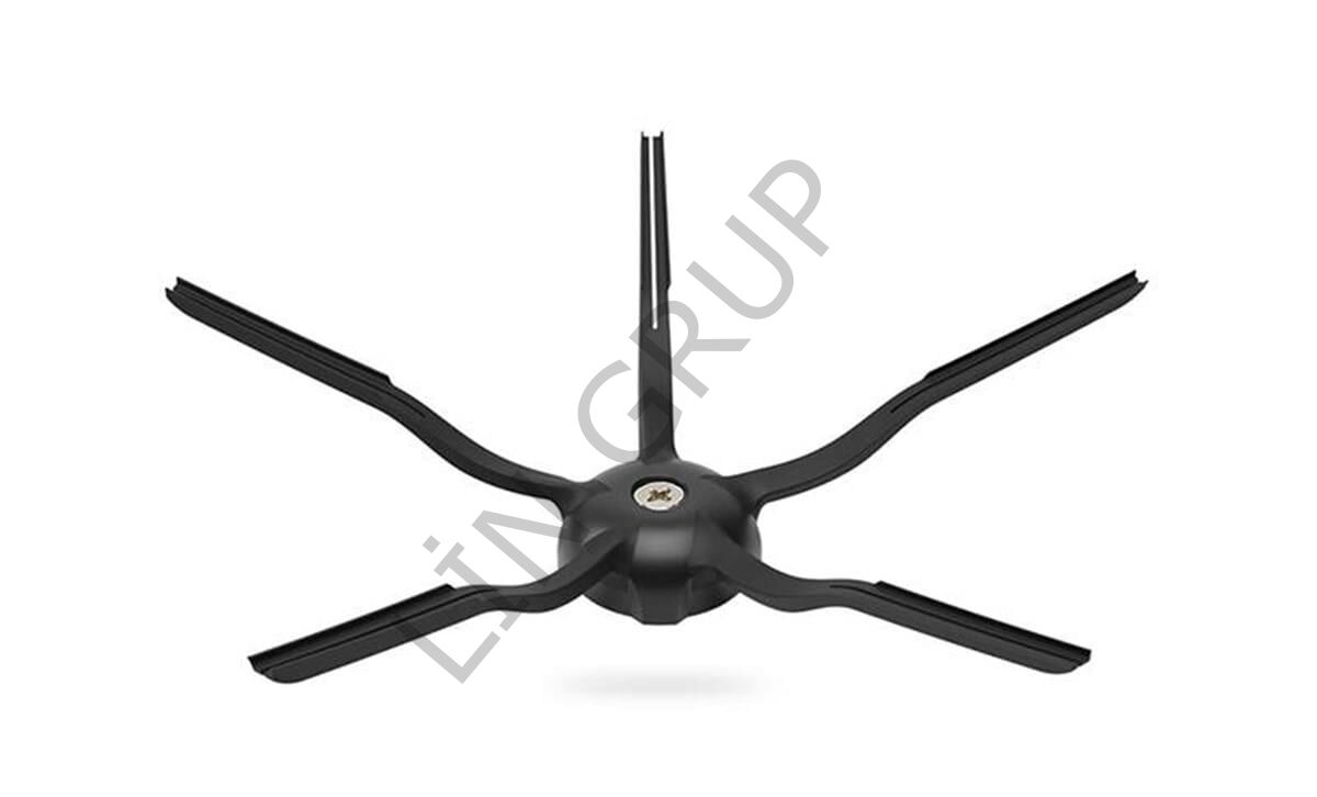 Roborock Q5 Pro + Robot Süpürge Uyumlu 1'li Yan Fırça - Siyah