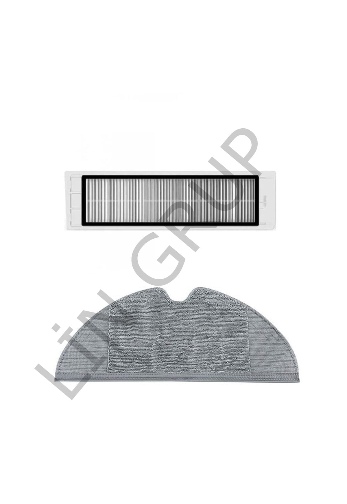 Xiaomi Vacuum Mop 2 Pro + (STYTJ02ZHM) Robot Süpürge Uyumlu 2'li Yedek Parça Seti