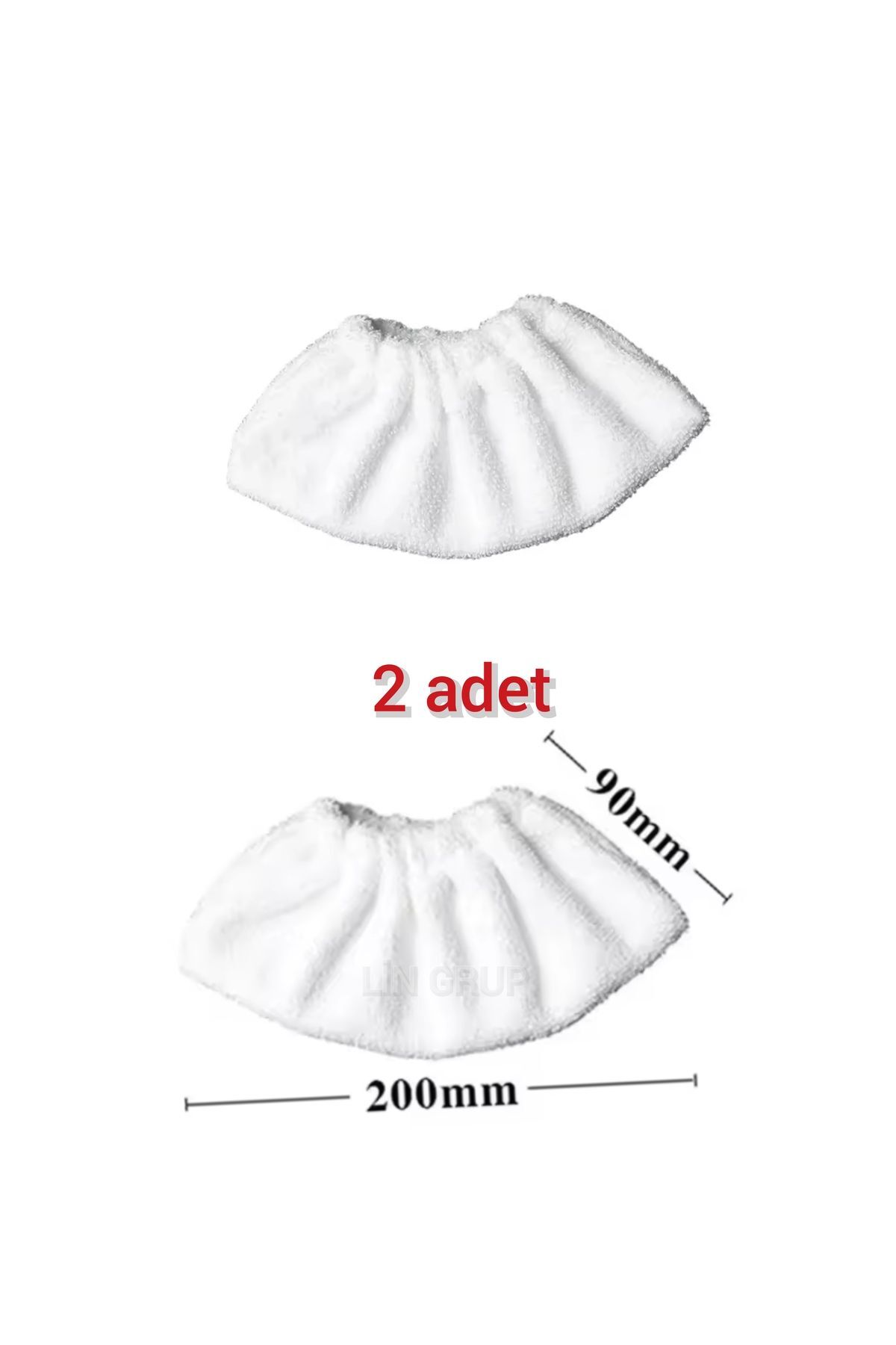 Fakir Range 5 buharlı temizleyici yedek mikrofiber havlu paspas 2 adet