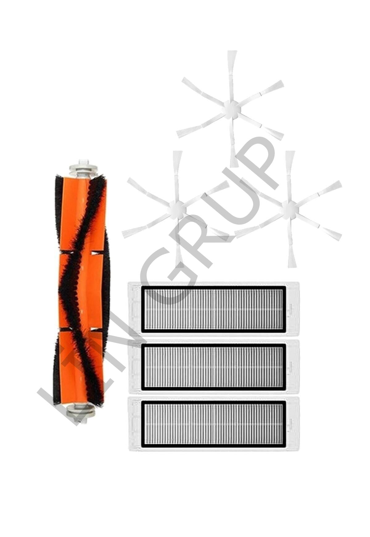 Xiaomi Vacuum Mop 2 (STYTJ03ZHM) Robot Süpürge Uyumlu 7'li Yedek Parça Seti