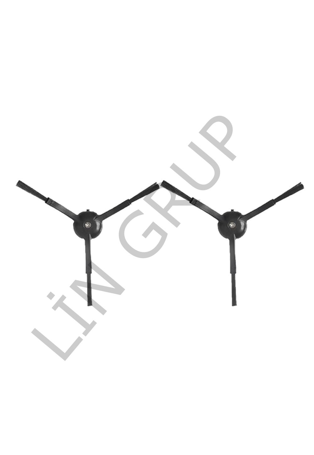 Roborock Q5 Pro + Robot Süpürge Uyumlu 2'li Yan Fırça- Yedek Parça Seti