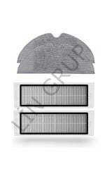 Xiaomi Vacuum Mop 2 Pro + (STYTJ02ZHM) Robot Süpürge Uyumlu 4'lü Yedek Parça Seti