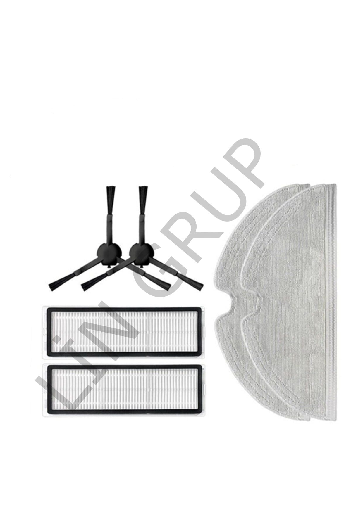 Xiaomi Vacuum Mop 2 Pro + (STYTJ02ZHM) Robot Süpürge Uyumlu 6'lı Yedek Parça Seti