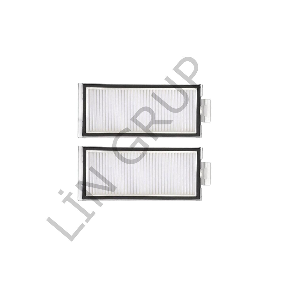 Roborock Q5 Pro + Robot Süpürge Uyumlu 2'li HEPA Filtre-Yedek Parça