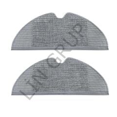 Xiaomi Vacuum Mop Pro 2+ (STYTJ02ZHM) Robot Süpürge Uyumlu 2'li Mop Bezi- Yedek Parça Seti