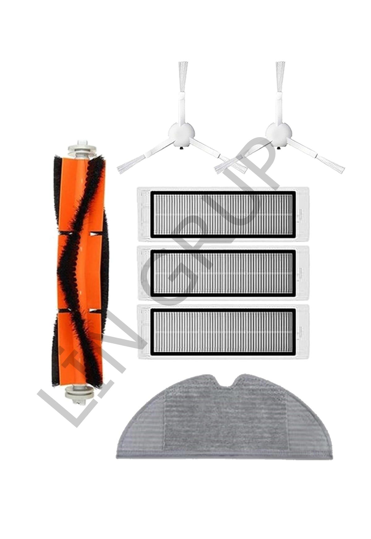 Xiaomi Vacuum Mop 2 (STYTJ03ZHM) Robot Süpürge Uyumlu 7'li Yedek Parça Seti