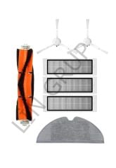 Xiaomi Vacuum Mop 2 (STYTJ03ZHM) Robot Süpürge Uyumlu 7'li Yedek Parça Seti