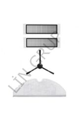 Xiaomi Vacuum Mop Pro 2+ 3D (STYTJ02ZHM) Robot Süpürge Uyumlu 4'lü Yedek Parça Seti