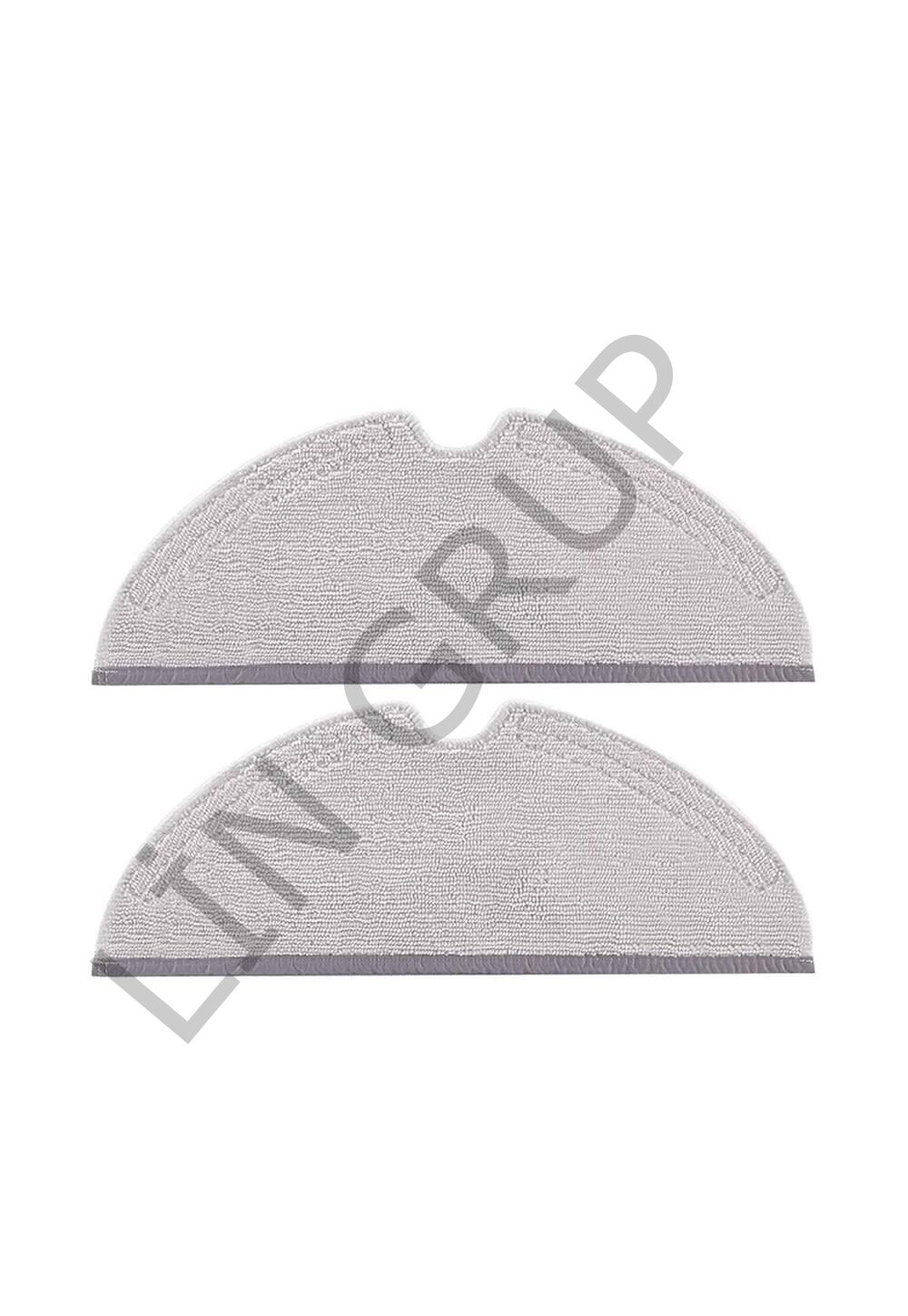 Roborock Q7+ Robot Süpürge Uyumlu 2'li Mop Bezi-Yedek Parça