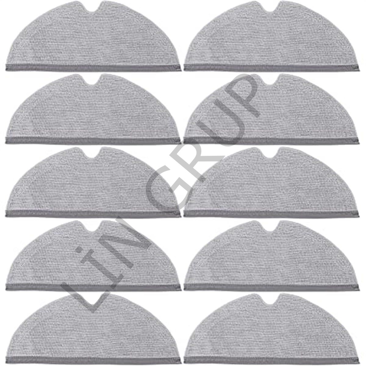 Xiaomi Vacuum Mop 2 Pro + (STYTJ02ZHM) Robot Süpürge Uyumlu 10'lu Mop Bezi