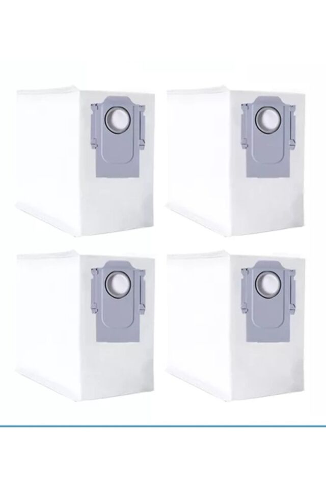 Roborock Q7 Max Uyumlu Toz Torbası 4 Adet