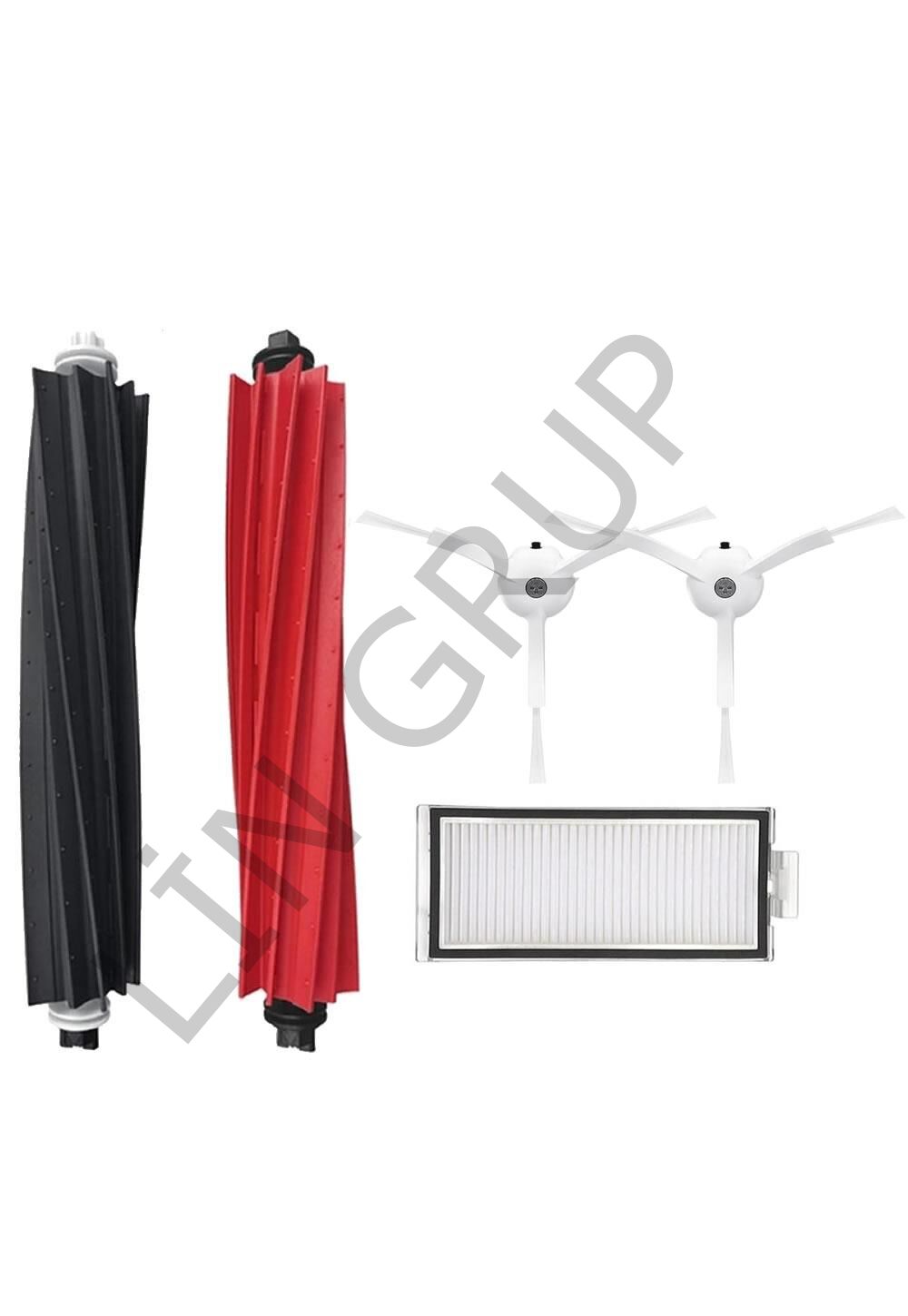 Roborock Q5 Pro + Robot Süpürge Uyumlu 5'li Yedek Parça Seti