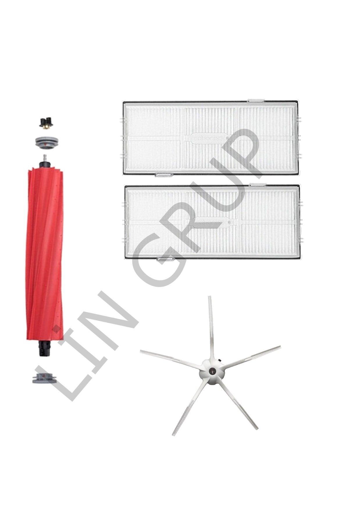 Roborock S7 Robot Süpürge Uyumlu 4'lü Yedek Parça Seti